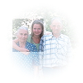 Natasha together with her grandparents