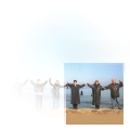 Natasha's family and Oleg's - Baltic Sea Coast, Estonia (March 2002)